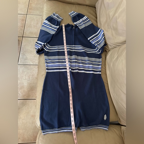 Free People Striped Navy and White Jumpsuit - Picture 14 of 16